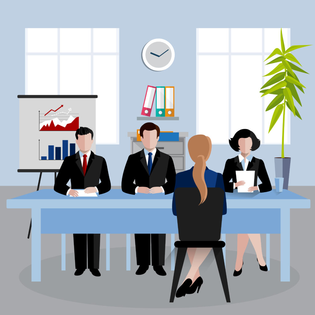 Flat Human Resources Background
