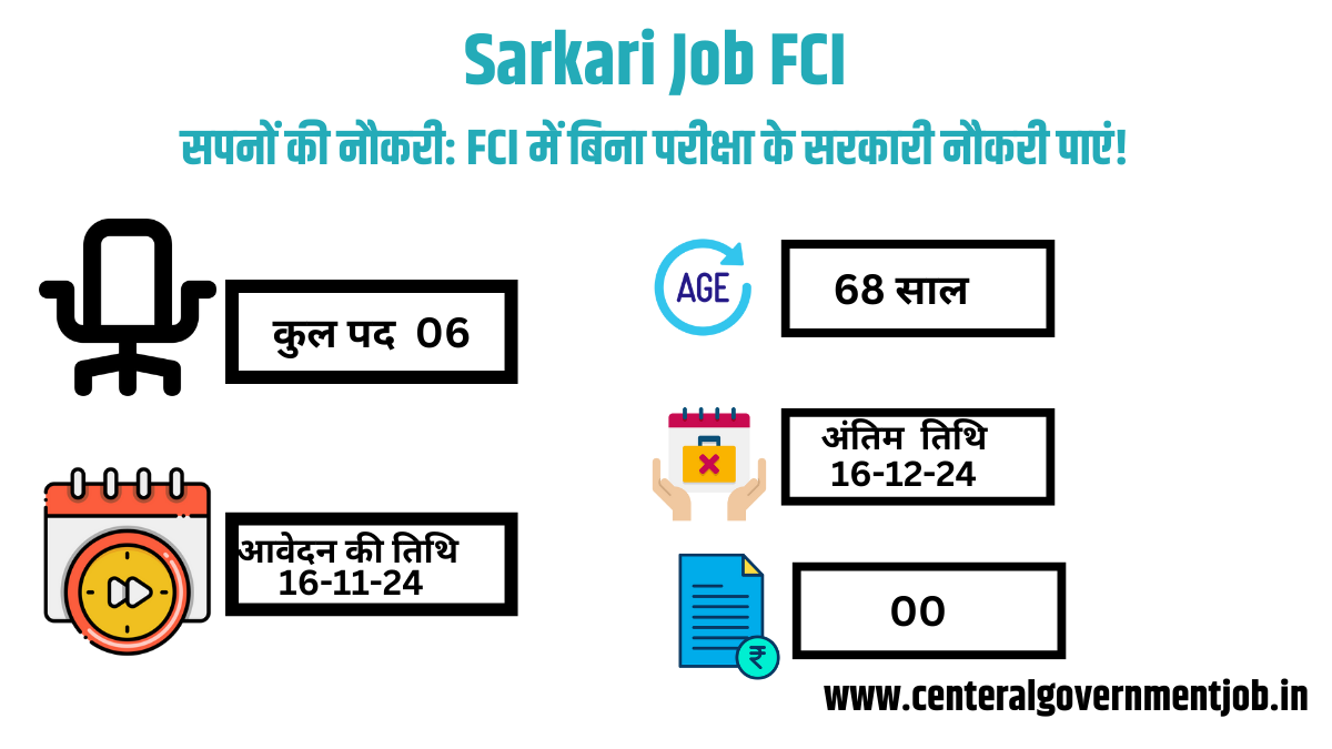 Sarkari Job FCI