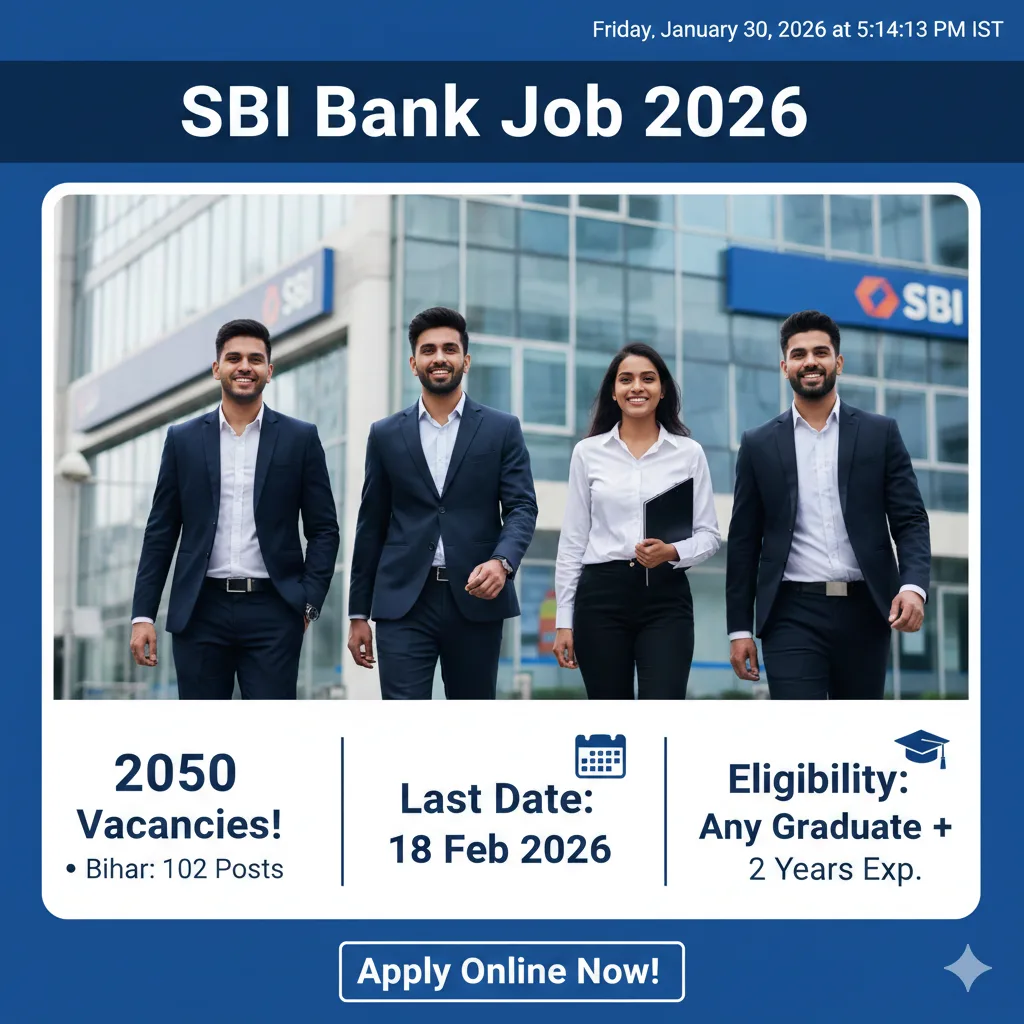 SBI Bank Job 20206